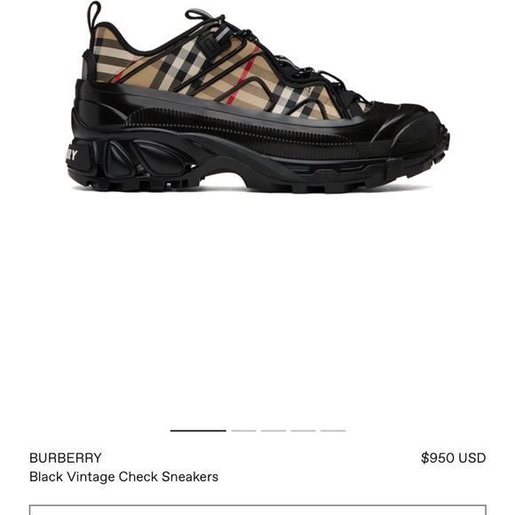 Burberry men’s sneaker - Picture 6 of 6